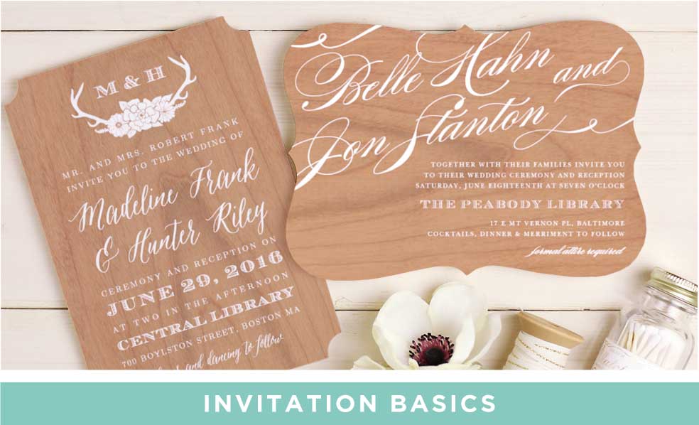 Invitation Basics
