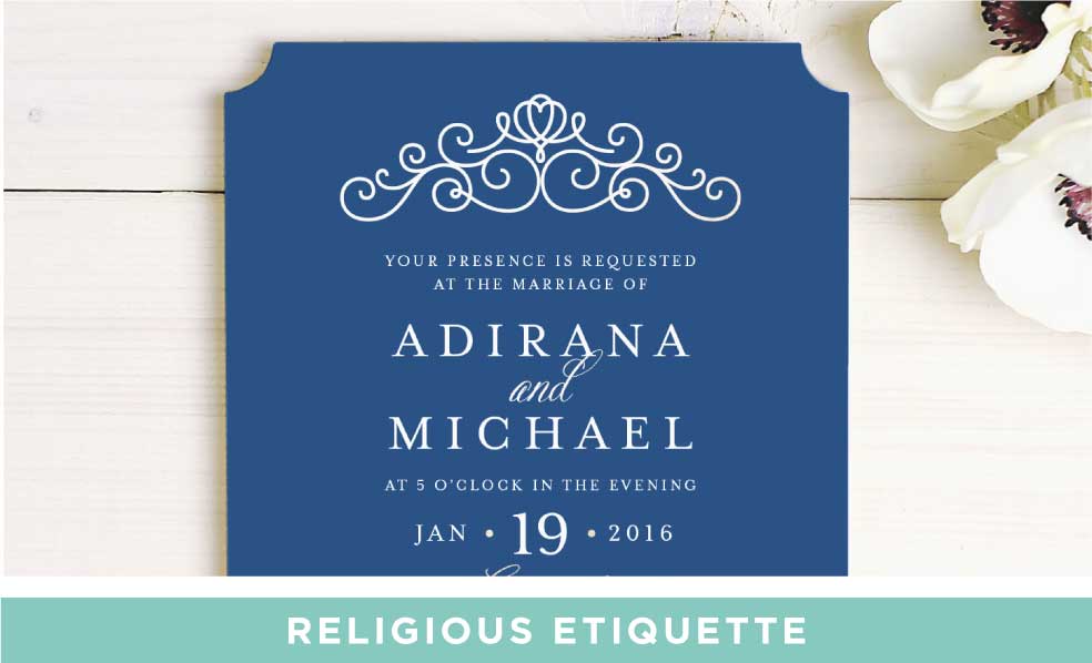 Religious Etiquette