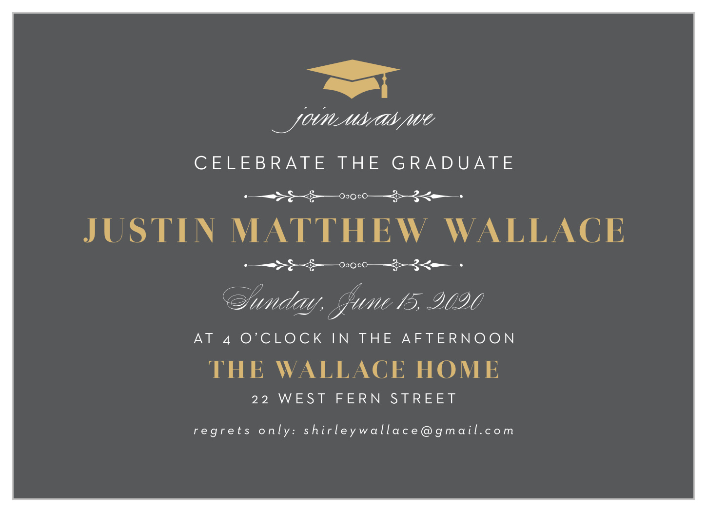 graduation invitations