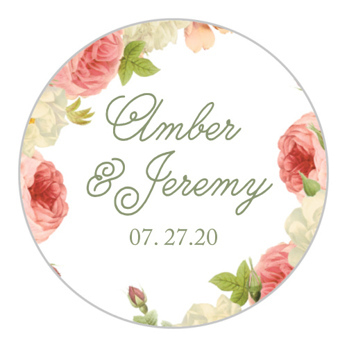 Personalized Wedding Stickers Wedding Favors Stickers By Basic Invite