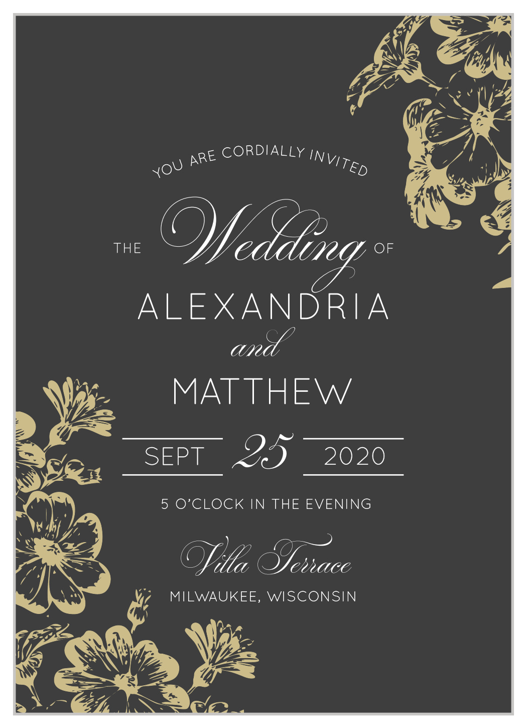 vintage wedding invitations