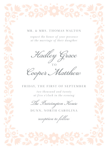 daisy wedding invitations match your color style free