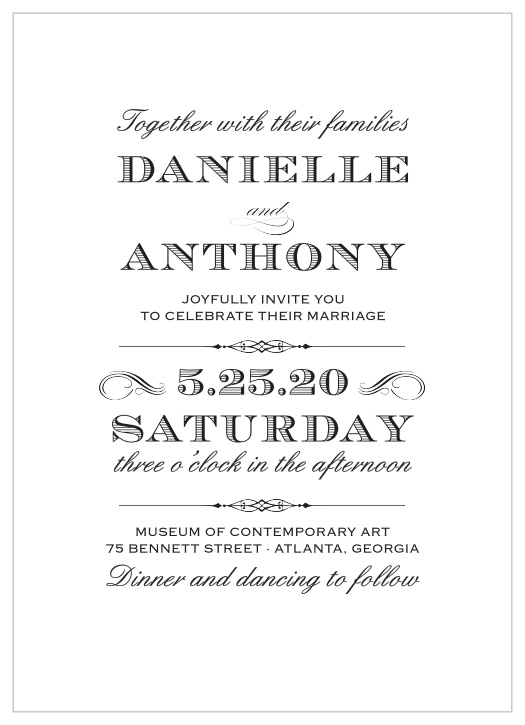 Kelli Sam Romantic Vintage Inspired Wedding Invitations