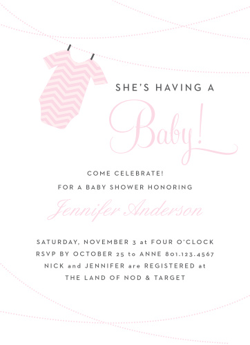 Onesie Baby Shower Invitations Match Your Color Style Free