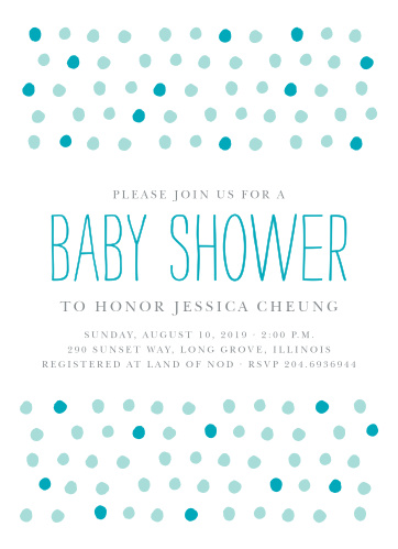 Baby Shower Invitations for Boys - Basic Invite