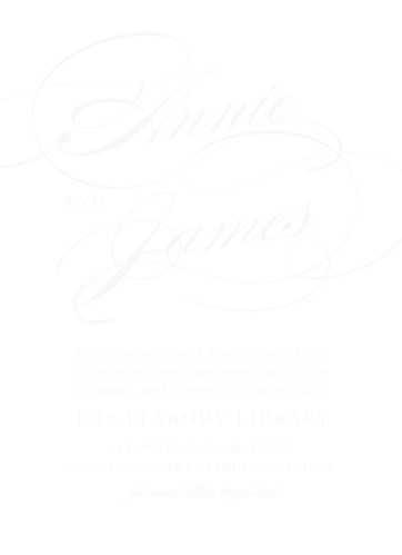 formal wedding invitations match