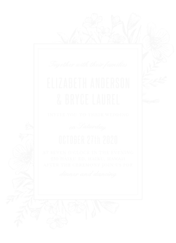 wedding invitations match your