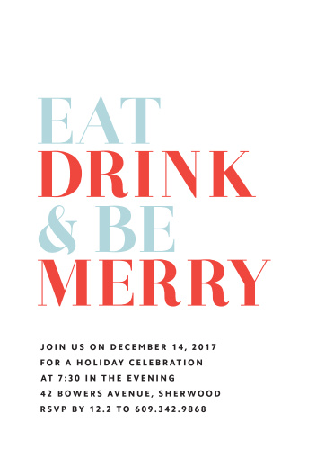 holiday party invitations match your color style free basic