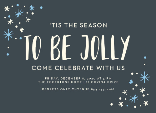 christmas party invitations match your color style free basic