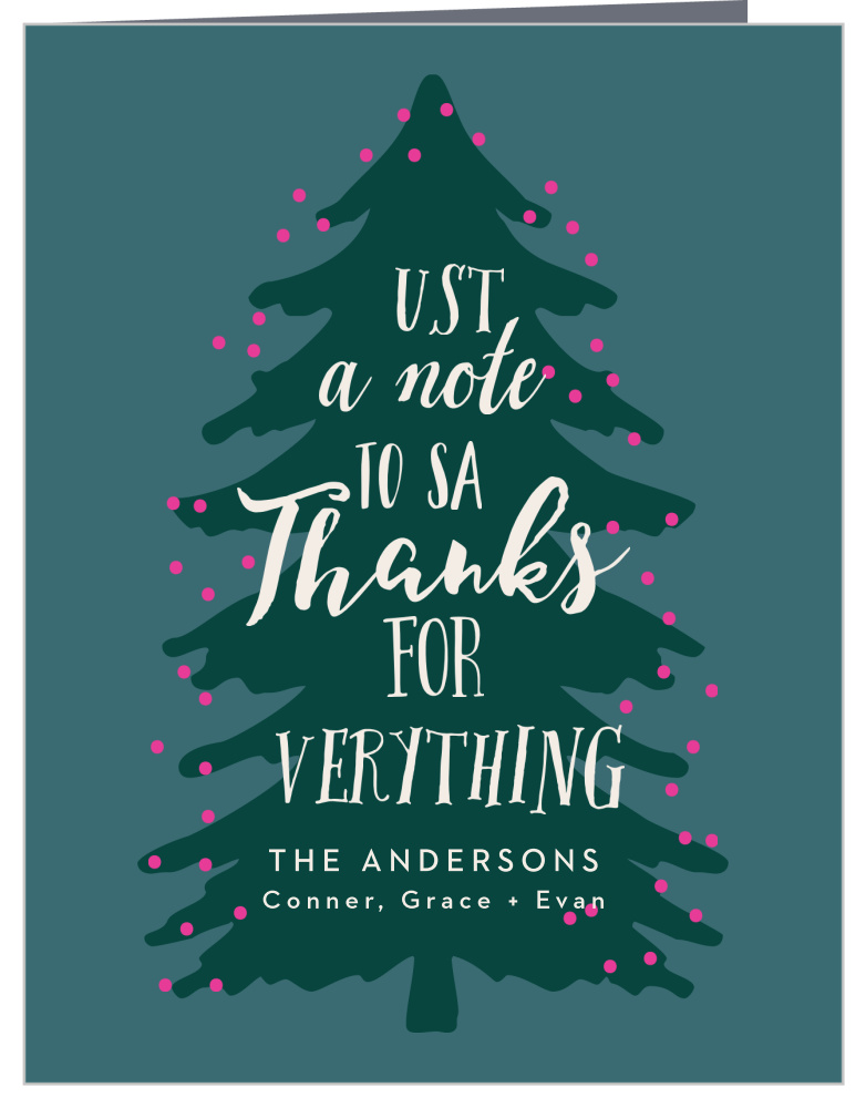 Thank You For Christmas Party 