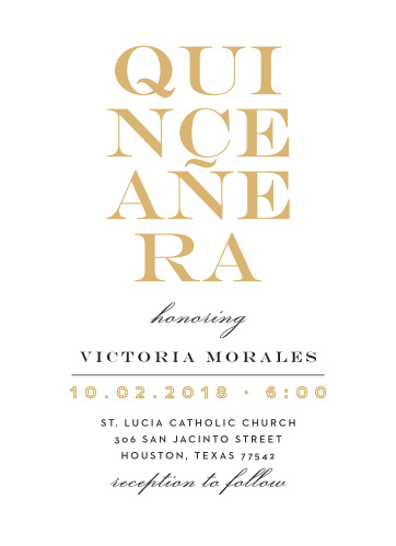quinceañera invitations match your color style free basic invite