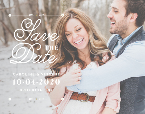 save the date cards match your colors style free basic invite