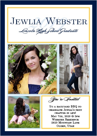 2019 graduation announcements invitations for high school and college