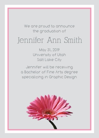 2019 graduation announcements invitations for high school and college