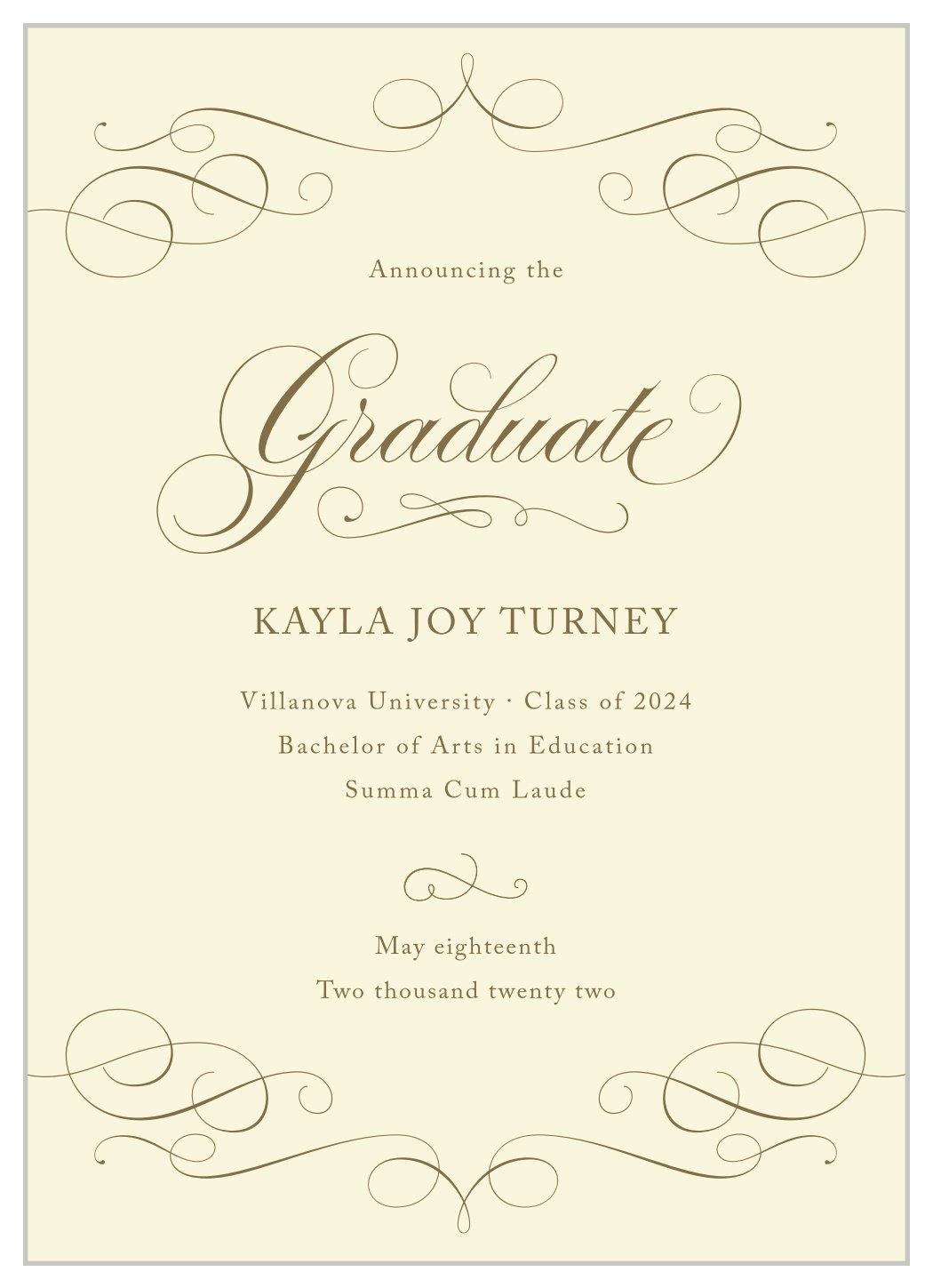 2025 Graduation Announcements