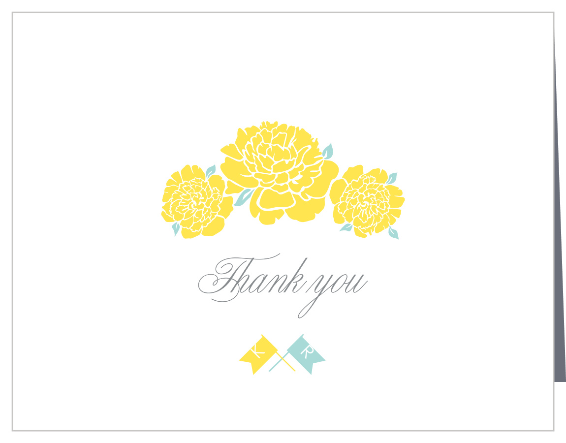 Say Yes Wedding Thank You Cards By Basic Invite