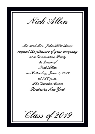 2019 graduation announcements invitations for high school and college