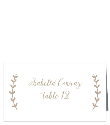 Wedding Place Cards Free Guest Name Printing Basic Invite