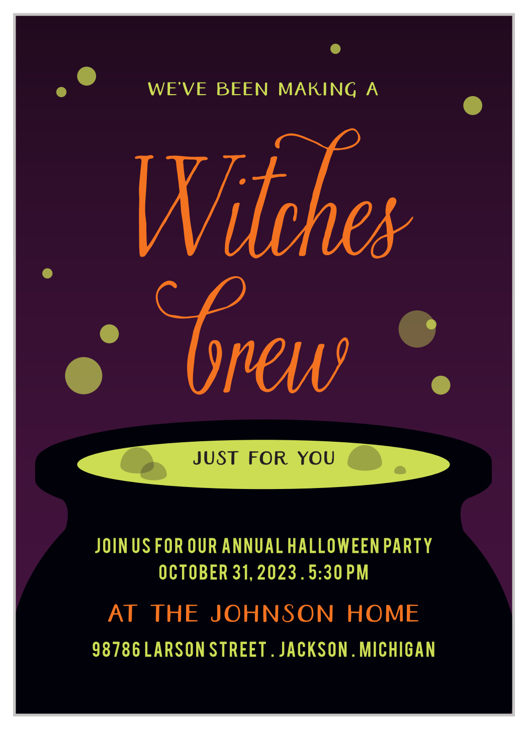 Witches Brew Halloween Invitations By Basic Invite Witches Brew Halloween Invitations By Basic Invite