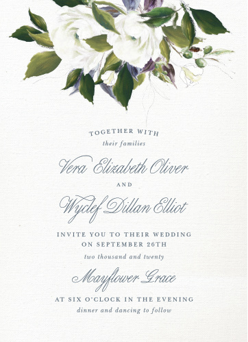 Online Wedding Invitations Match Your Color Style Free