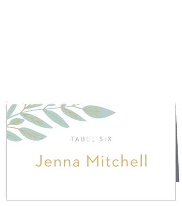 Ensure that your guests know exactly where they're supposed to sit with our gorgeous Graceful Garden Place Cards.