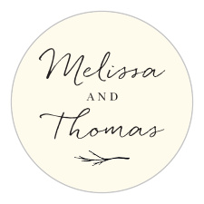 Weathered Twig Wedding Invitations by Basic Invite