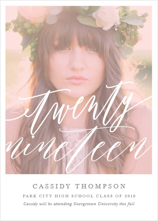 2019 graduation announcements invitations