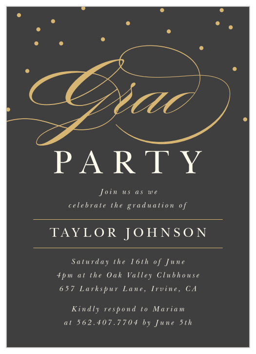 2019 Graduation Party Invitations Super Cute Easy To