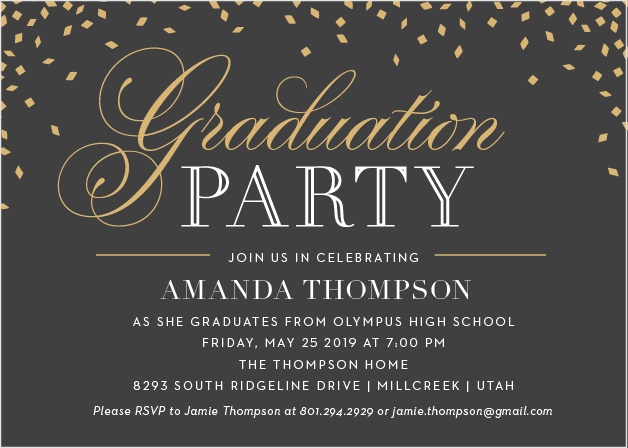 2019 graduation announcements invitations
