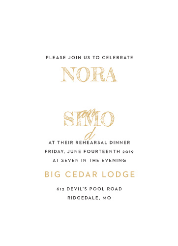 rehearsal dinner invitations match your color style free