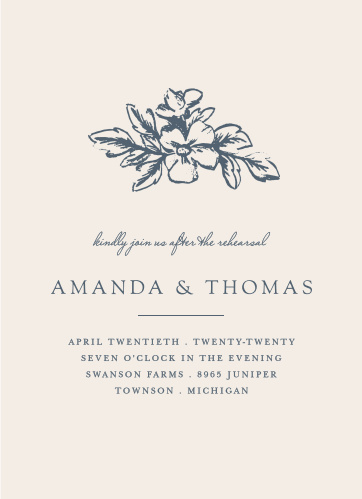 rehearsal dinner invitations match your color style free