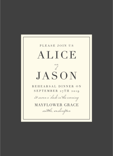 rehearsal dinner invitations match your color style free