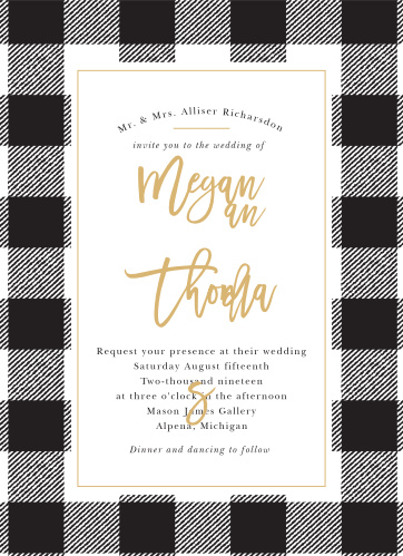 rustic wedding invitations match your color style free