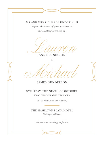 wedding invitations match your color style free