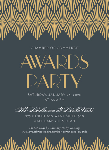 gala invitations corporate event