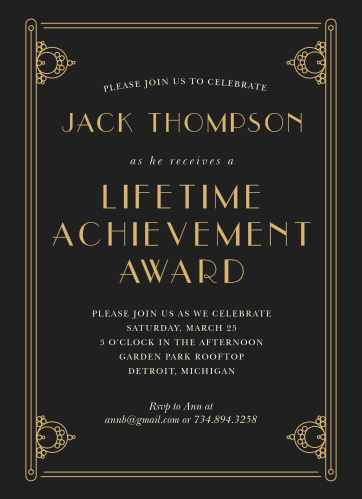 gala invitations corporate event dinner invitations basic invite