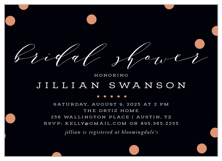 Bridal Shower Invitations & Wedding Shower Invitations | BasicInvite