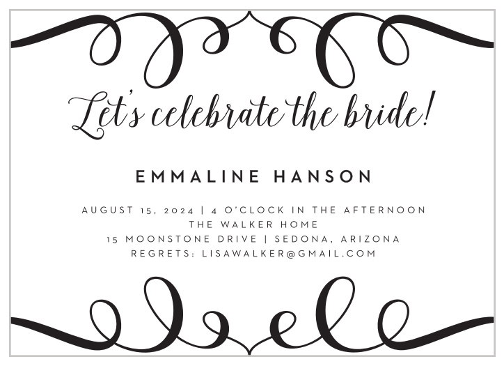 Bridal Shower Invitations & Wedding Shower Invitations BasicInvite