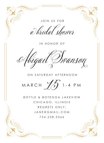Bridal Shower Invitations Wedding Shower Invitations Basicinvite