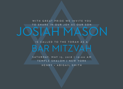 online bar mitzvah invitations match your color style free