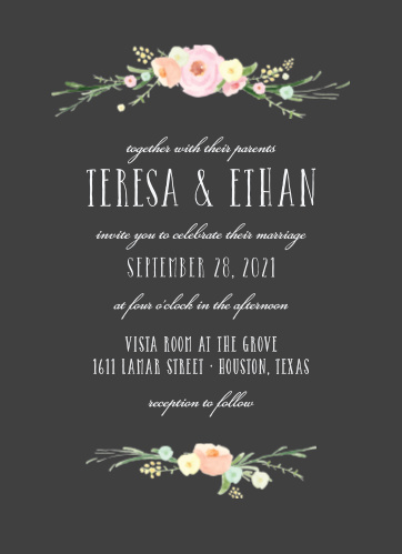 Wedding Invitations Match Your Color Style Free