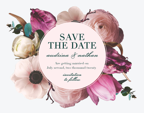 Save The Date Cards Match Your Colors Style Free Basic Invite