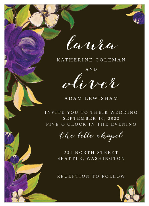 hawaiian wedding invitations