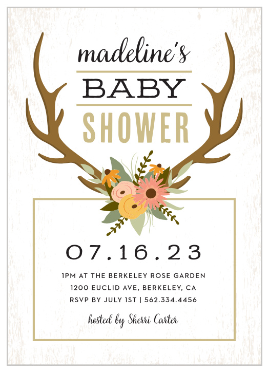 Baby Shower Invitations | 40% Off Super Cute Designs - Basic Invite