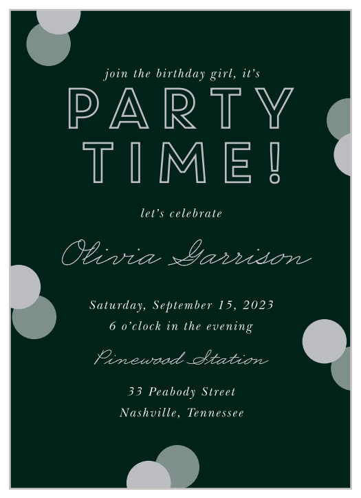 Birthday Invitations & Birthday Party Invites | Basic Invite