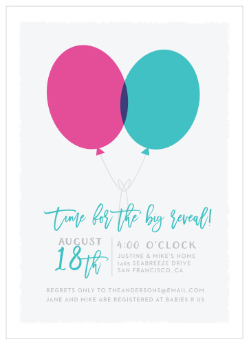 Ready To Pop Baby Shower Invitations Match Your Color Style Free