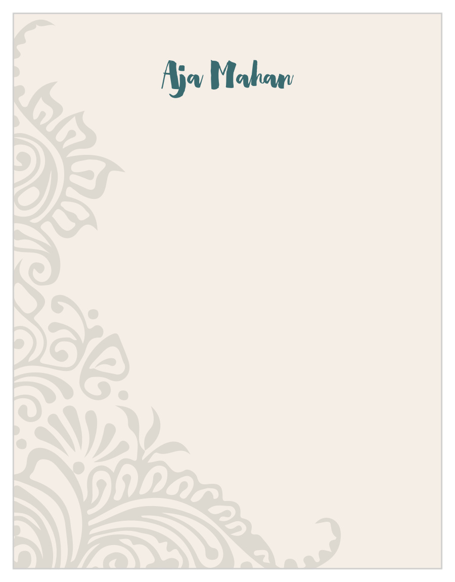 Yoga Instructor Business Stationery by Basic Invite