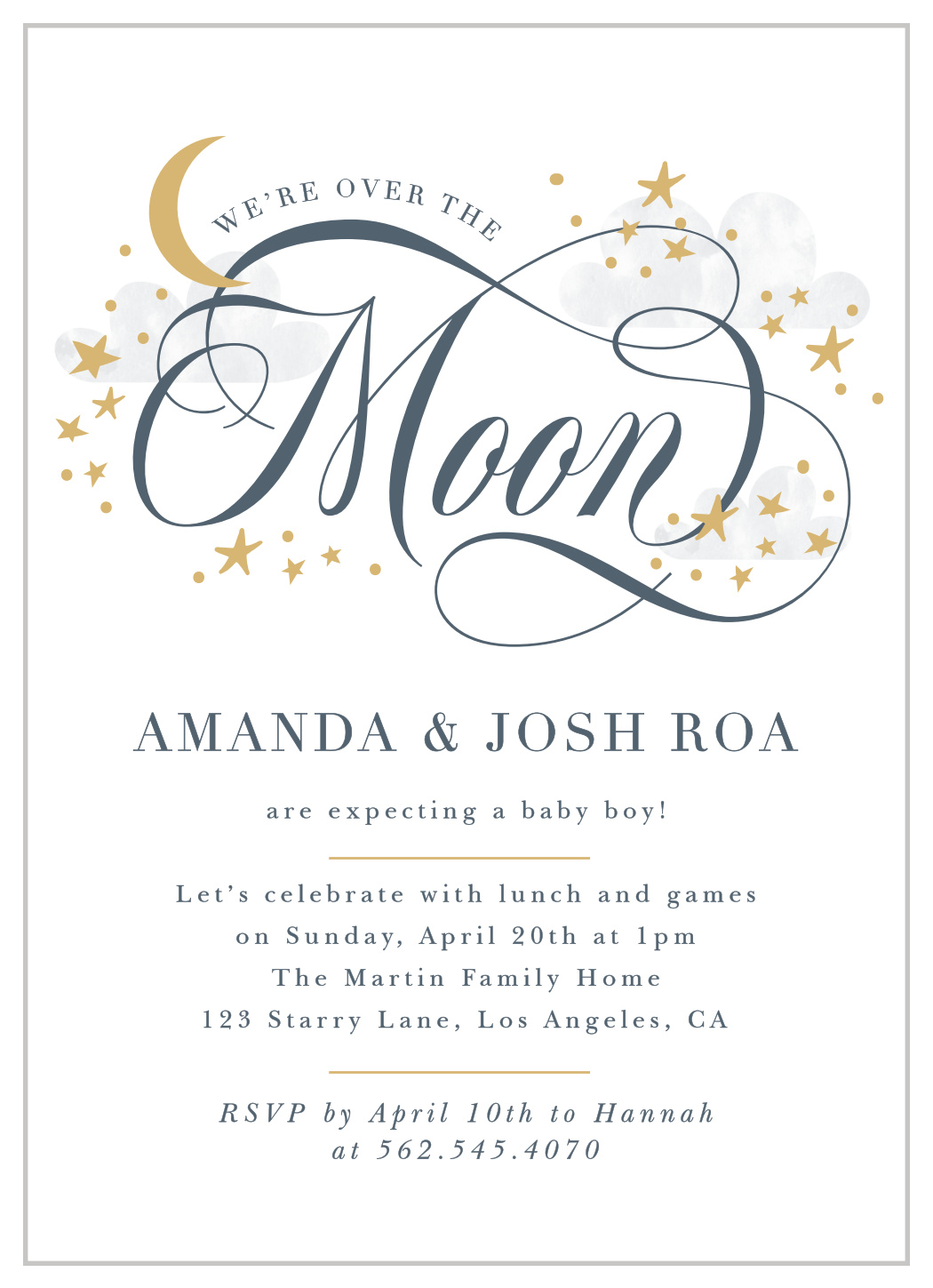 Airplane Design 20 Personalized Baby Shower Invitations 