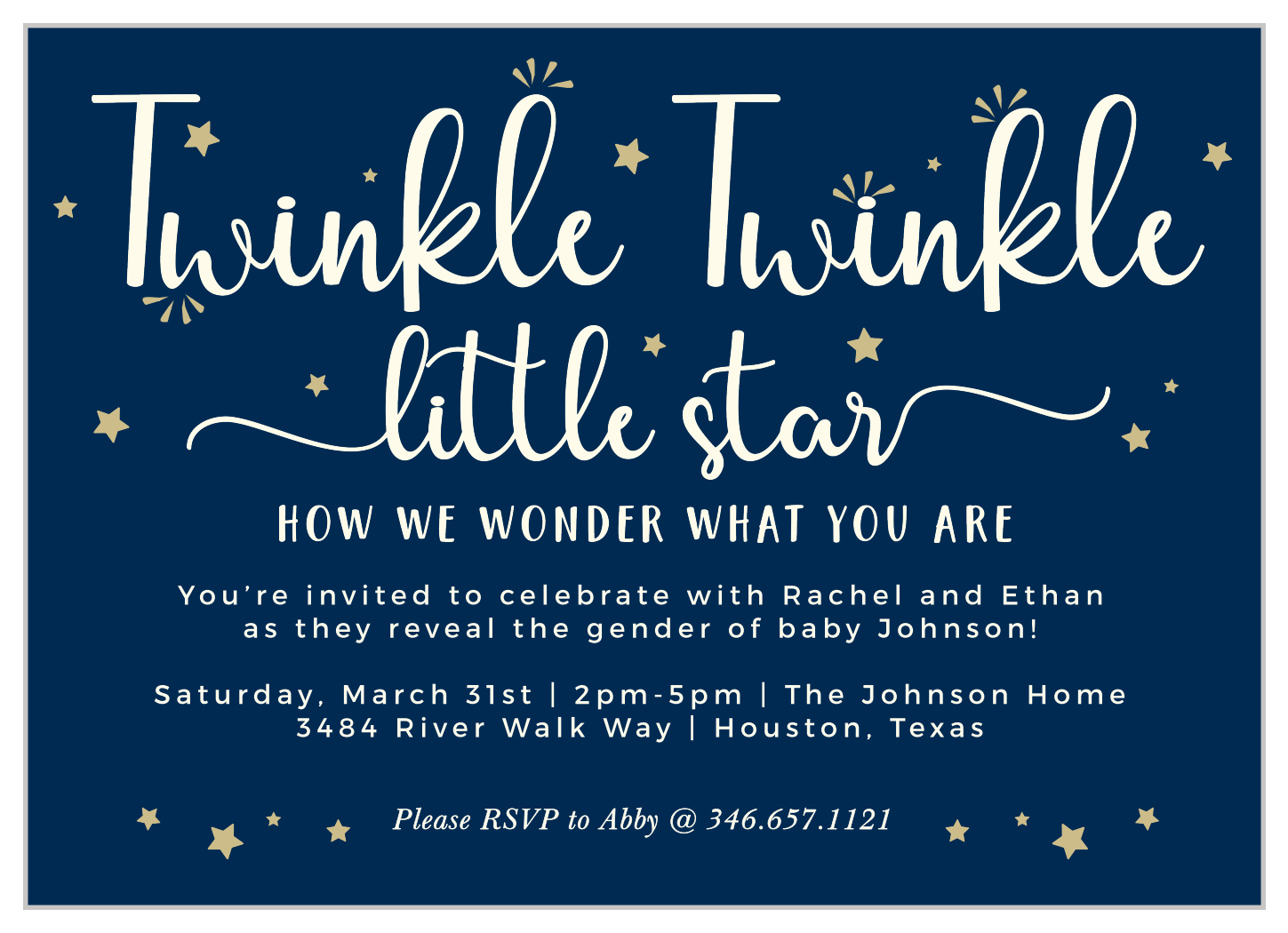 pics Blank Twinkle Twinkle Little Star Baby Shower Invitations little star baby shower invitations