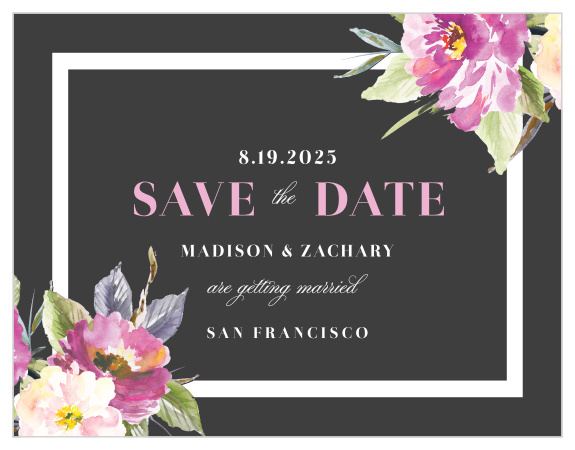 Luxe Roses Wedding Invitations by Basic Invite